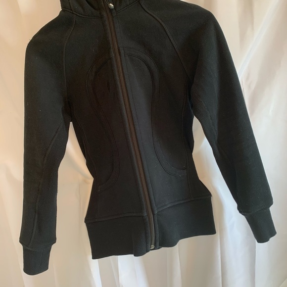 Lululemon black fleece Scuba hoodie - Picture 3 of 3